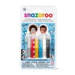 Snazaroo Adventure Face Paint Sticks -Set of 6  - Eastern Europe