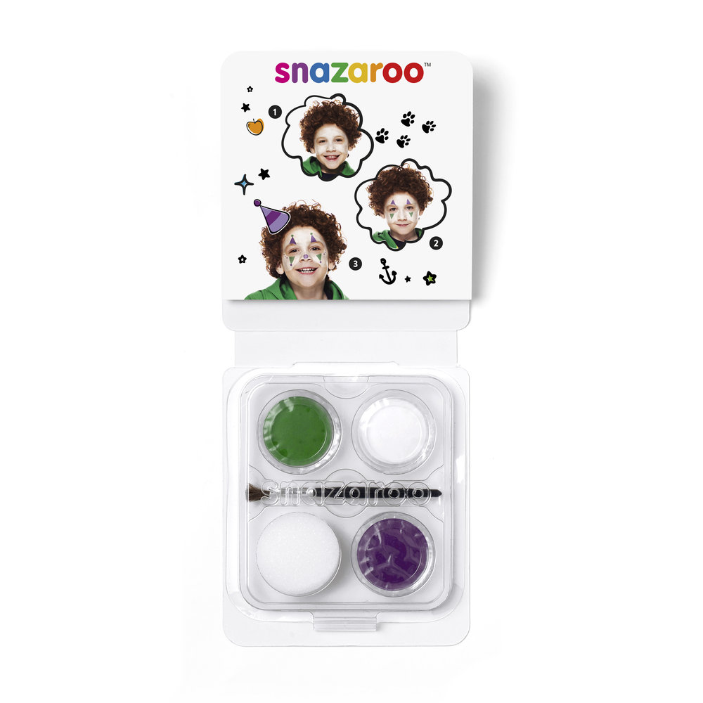 Snazaroo Mini Face Paint Kit Jester - ROW