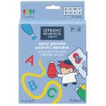 Lefranc Bourgeois Kids Spoty Paint Alphabet Set - 4x30ml