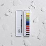 Lefranc Bourgeois Studio Watercolour Set Of 12 Tablets