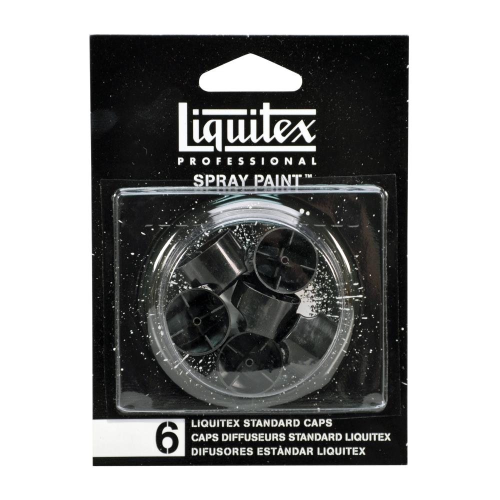 Liquitex Professional Spray Paint 6 X Replacement Caps