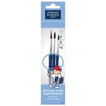 Lefranc Bourgeois Kids Grippy Brushes Set - Pony Round No2/8/12 