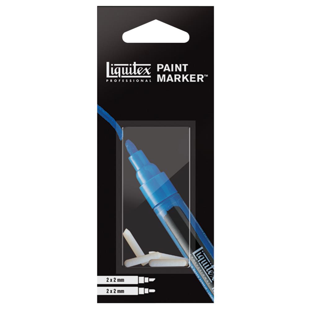 Liquitex Professional Acrylic Marker 2mm Fine Nibs Assortment Pack