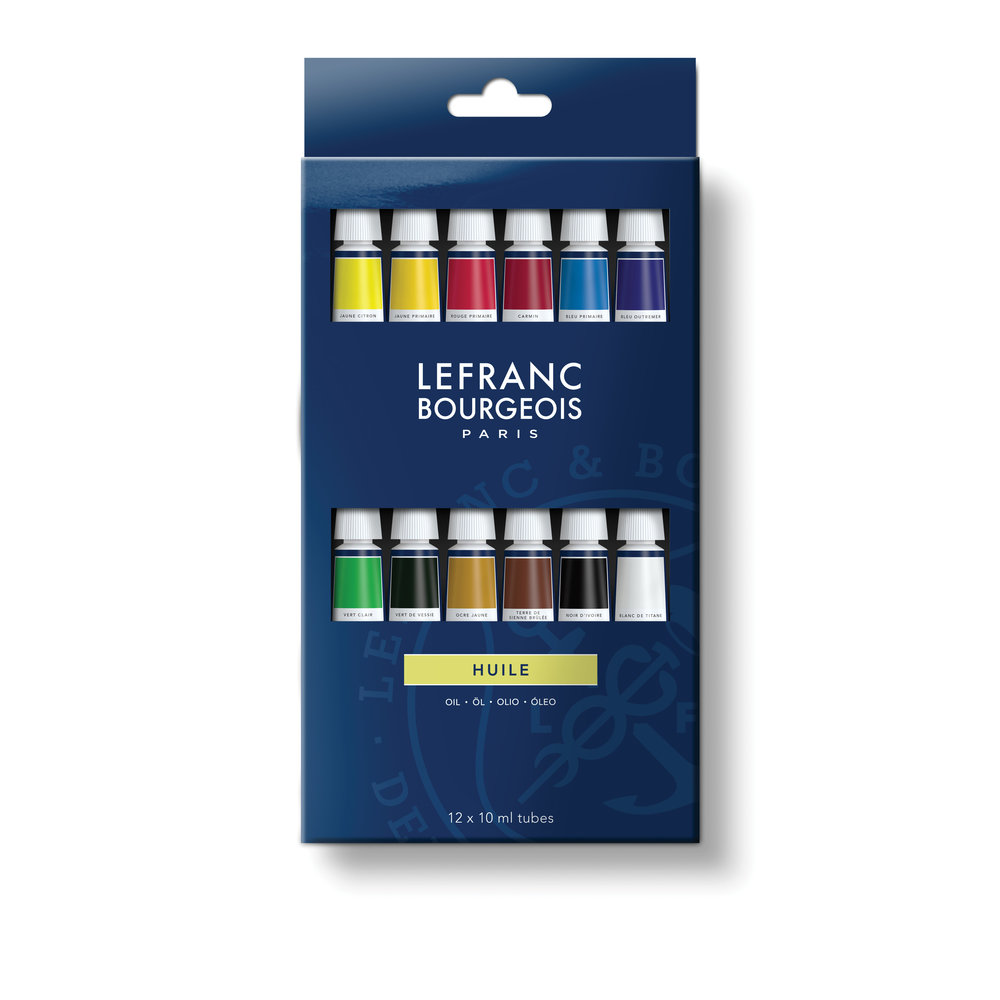 Lefranc Bourgeois Fine Oil Colour Set 12x10ml