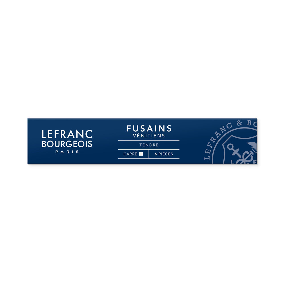 Lefranc Bourgeois Charcoal Soft Square Set of 5