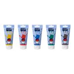 Lefranc Bourgeois Kids My First Washable Finger Paints Classic Set 5x80ml 