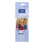 Lefranc Bourgeois Kids Glitter Brush Set x8 