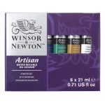 Winsor & Newton Artisan Water Mixable Oil Colour Beginners Set - 6x21ml Tubes