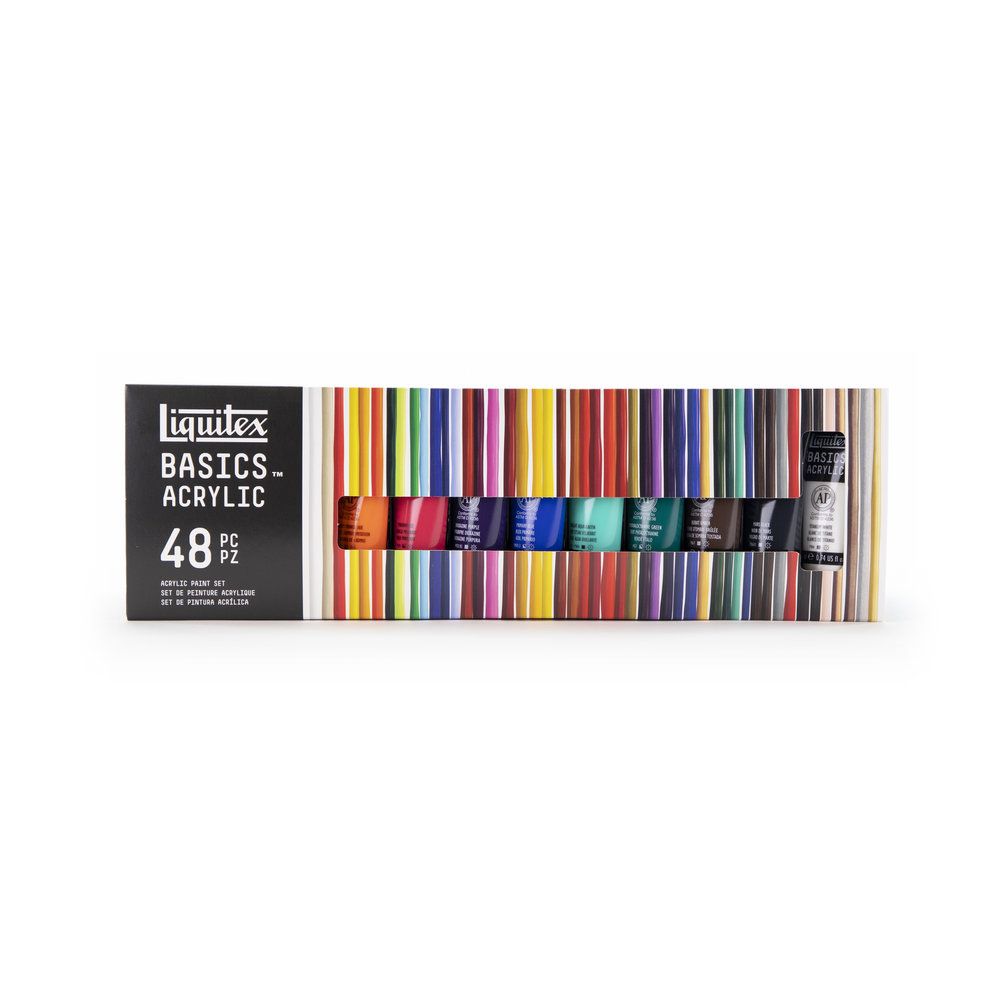 Liquitex Basics Acrylic Set - 48x22ml