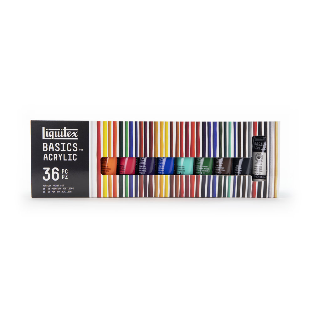 Liquitex Basics Acrylic Set - 36x22ml