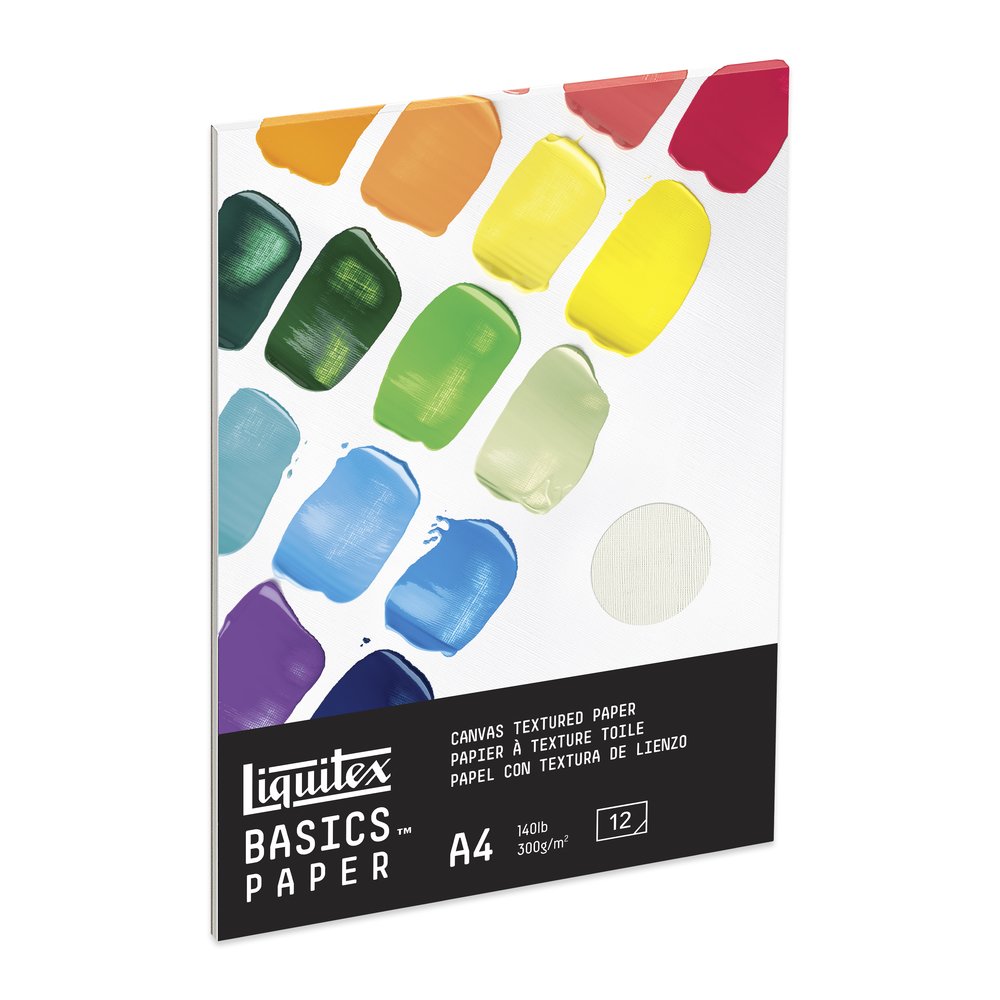 Liqutex Basics Canvas Textured Paper A4