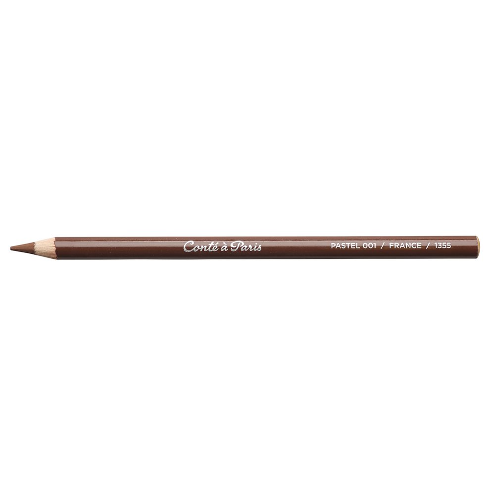 Conté à Paris Drawing Pencil Sanguine XVIIIth c. round