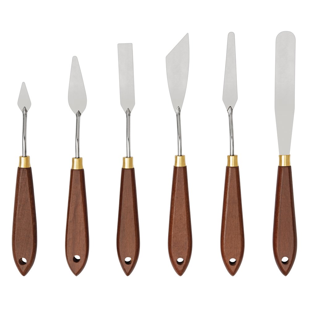 Liquitex Metal Painting Knives x6 Set