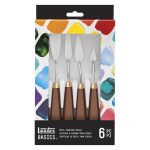 Liquitex Metal Painting Knives x6 Set