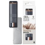 Winsor & Newton Studio Collection Sketching Pencil x6