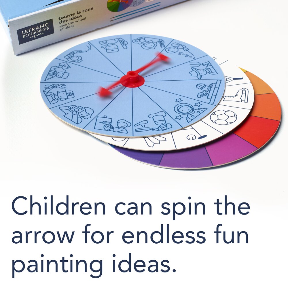 Lefranc Bourgeois Kids Creative set: Spin the wheel of ideas​
