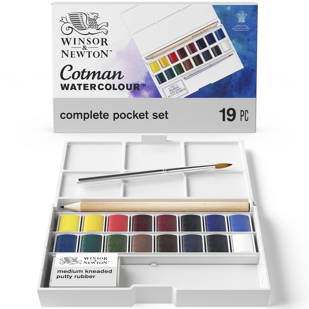 Cotman Watercolour Complete Pocket Set – Colart Eastern Europe Trade Portal