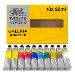 Winsor & Newton Galeria Acrylic Galeria 10x20ml Tube Set