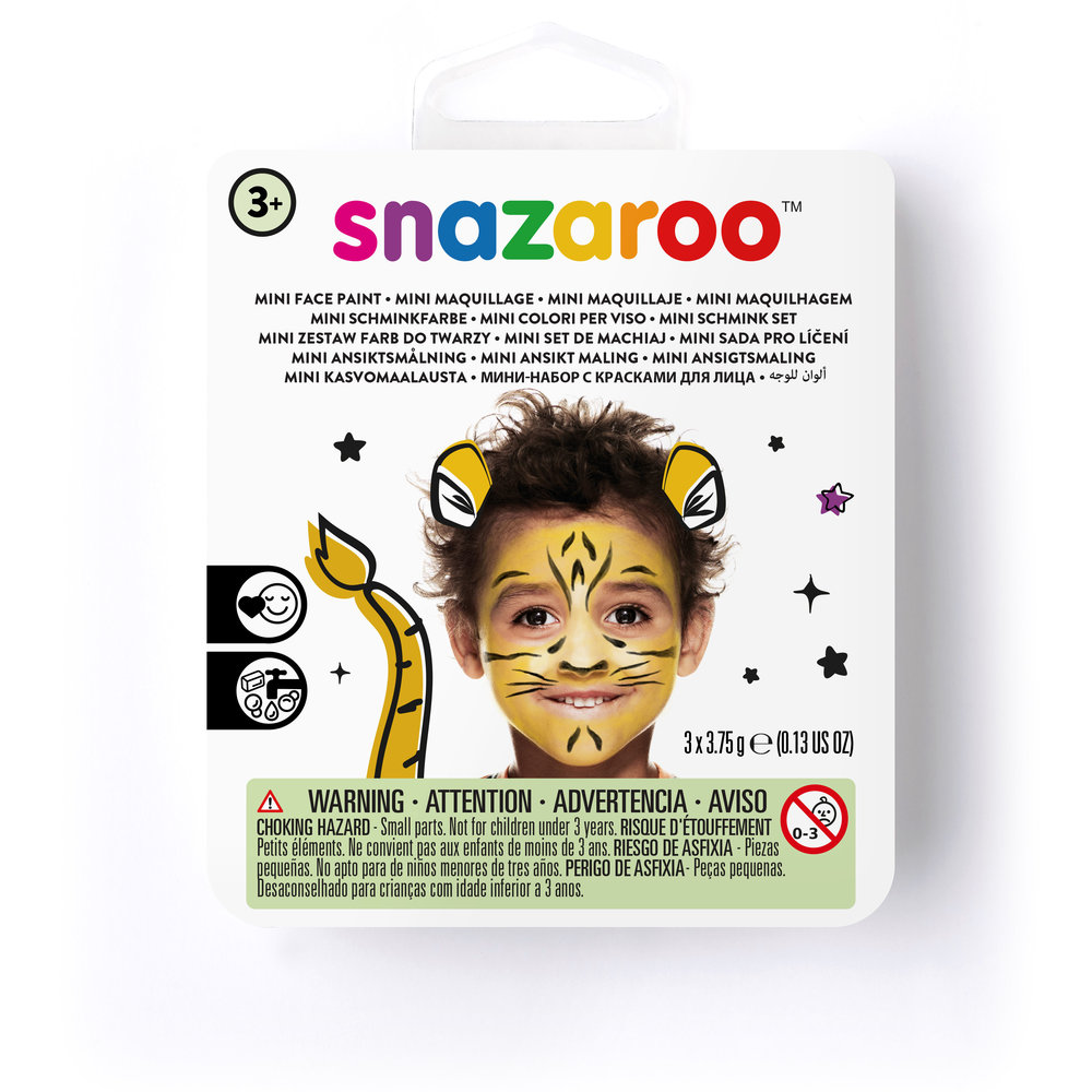 Snazaroo Mini Face Paint Kit Tiger - ROW