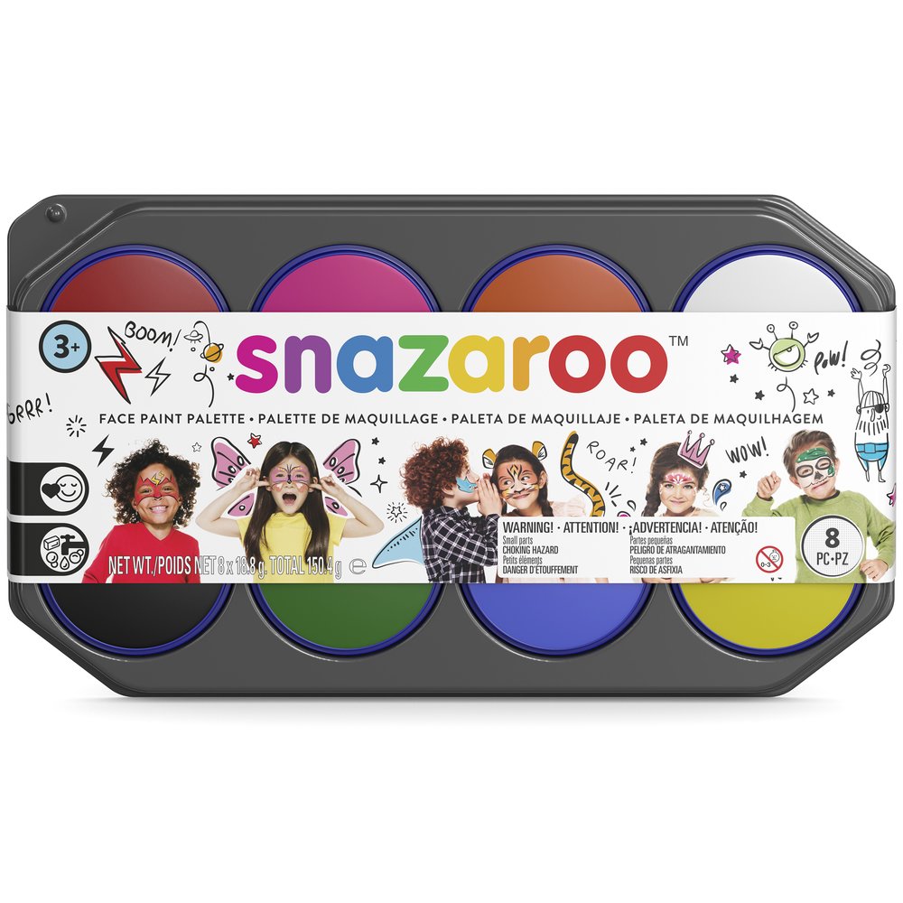 Snazaroo Face Paint Palette - Western Europe