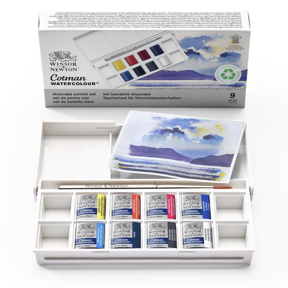 Winsor & Newton Cotman Watercolour Skyscape Pocket Set