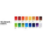 Viviva Watercolour Pan Set - Original 16 colours
