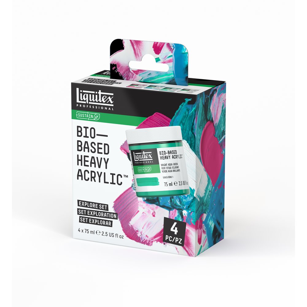 Liquitex Bio-Based Heavy Acrylic 4x75ml Set - Explore