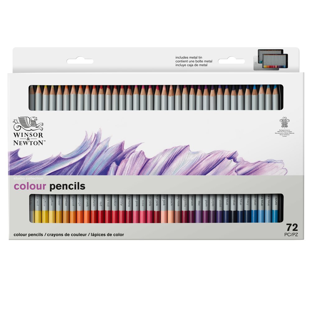 Winsor & Newton Studio Collection Pencil Colour x72