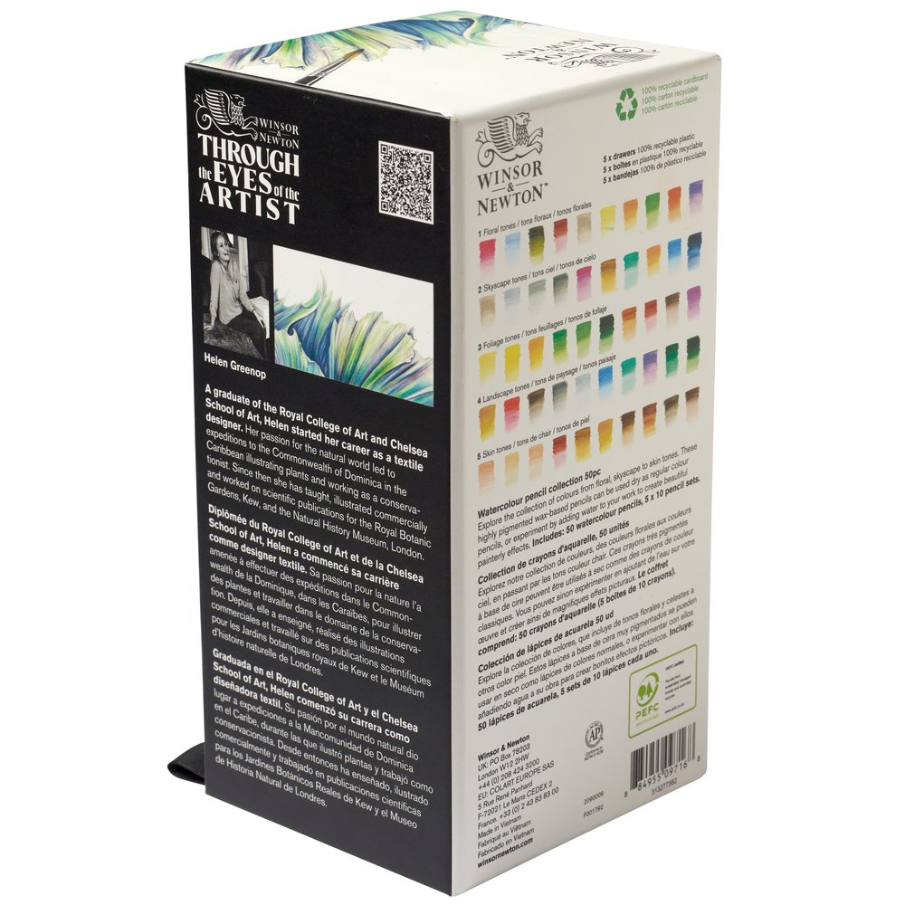 Winsor & Newton Studio Collection Pencil Collection - Watercolour x50