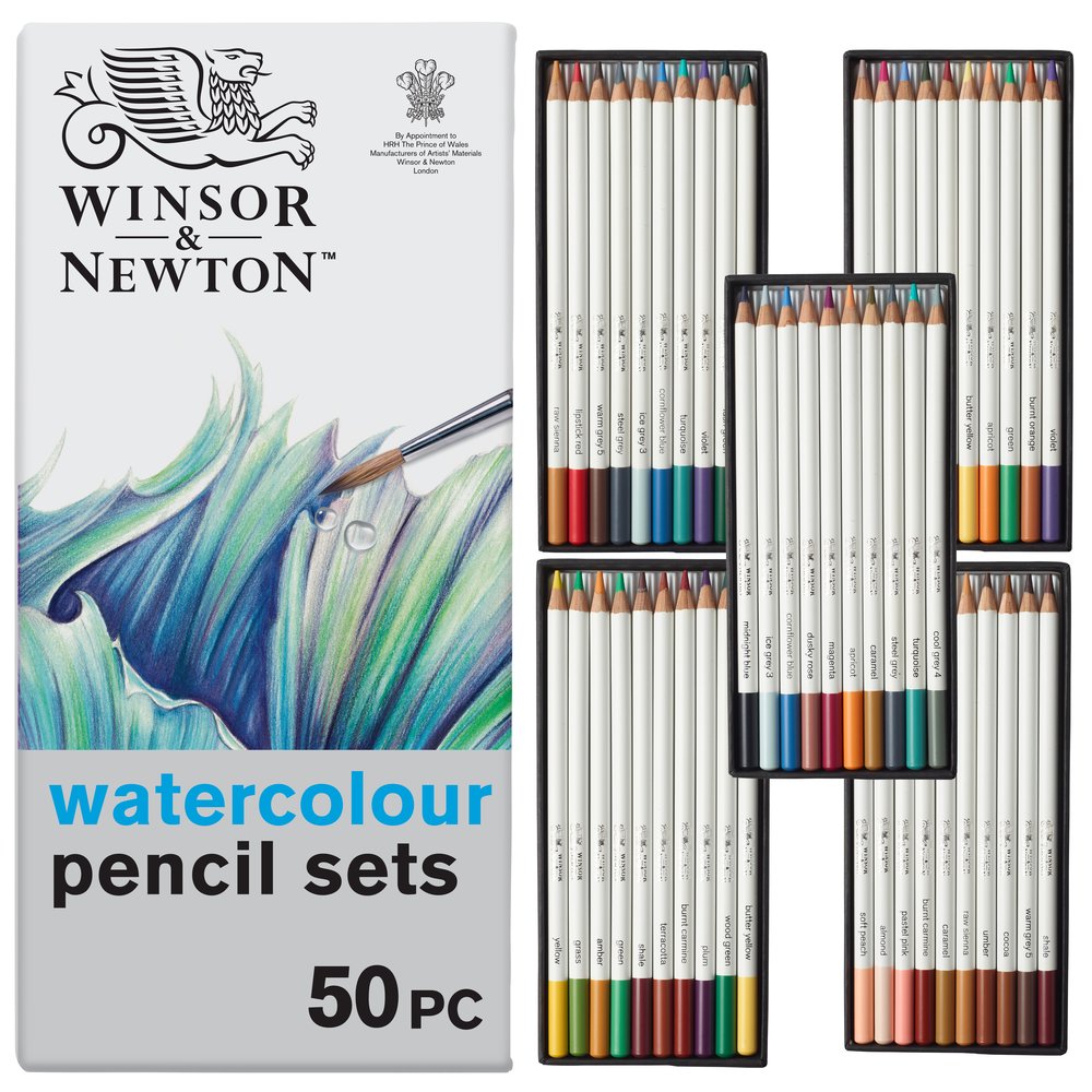 Winsor & Newton Studio Collection Pencil Collection - Watercolour x50