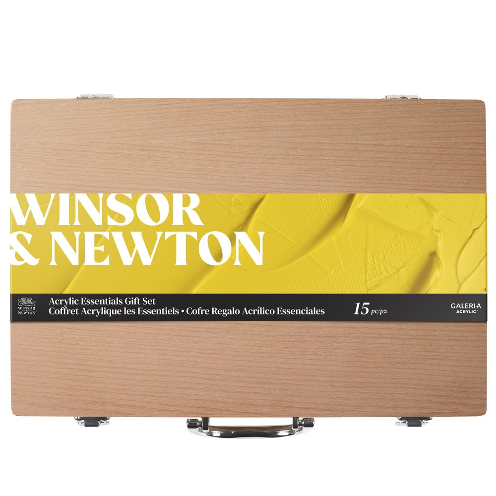 Winsor & Newton Galeria Acrylic Colour Wooden Box Set 15pc​