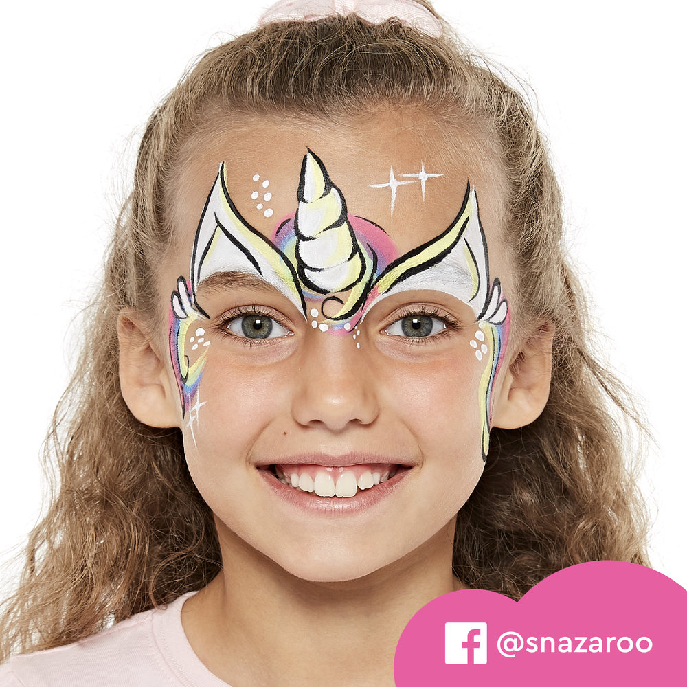 Snazaroo Unicorn/Butterfly Face Paint Kit UK