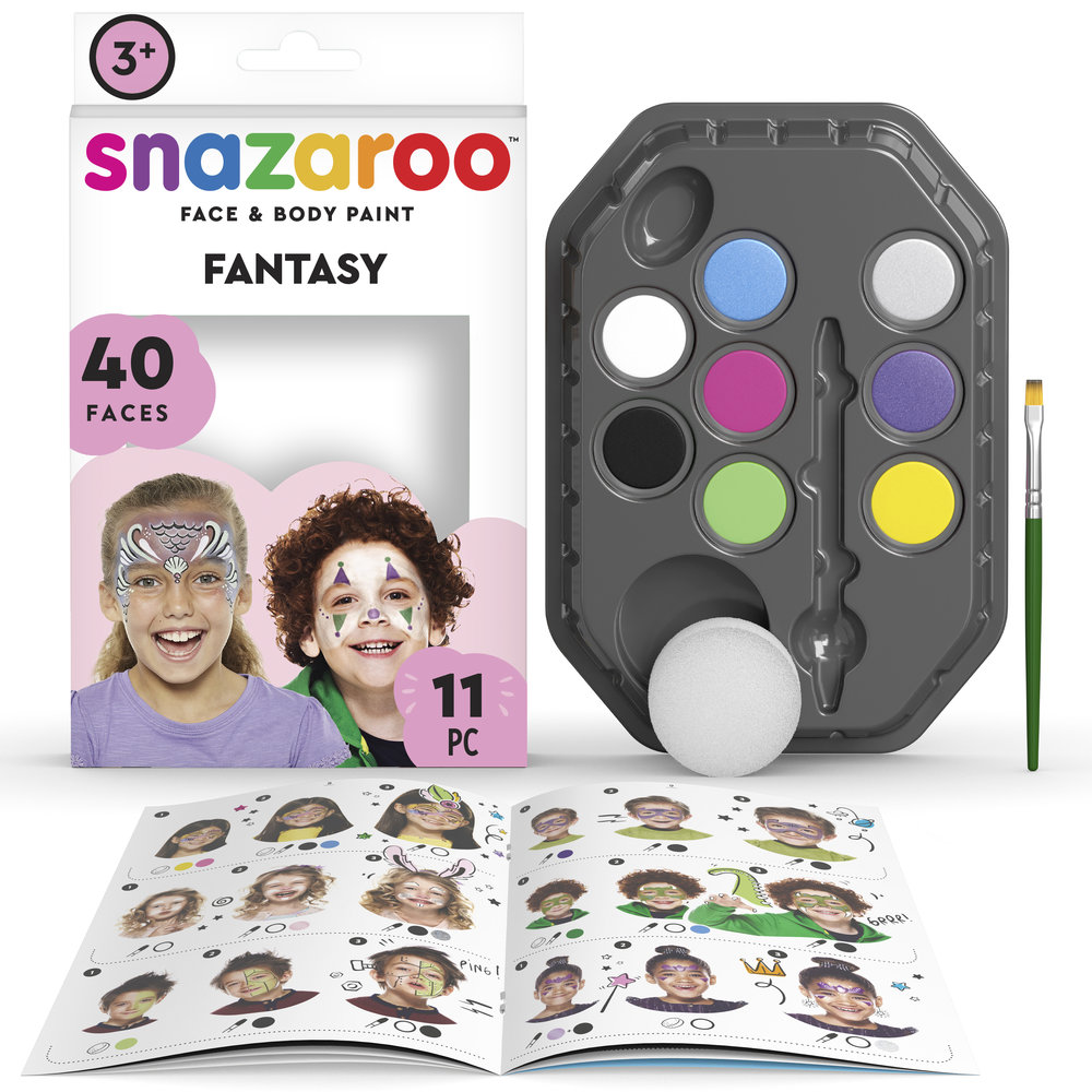 Snazaroo Fantasy Face Paint Kit - Western Europe