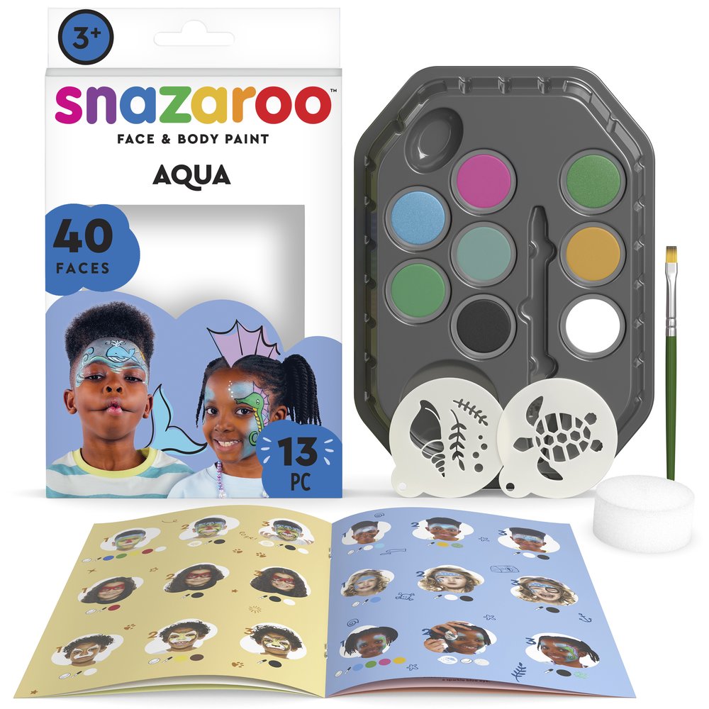 Snazaroo Aqua Face Paint Kit