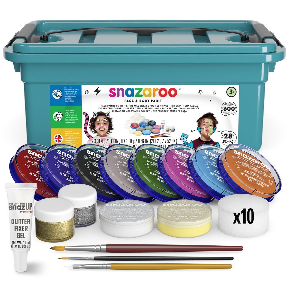 Snazaroo Face Painters Kit - Western Europe/Eastern Europe/US