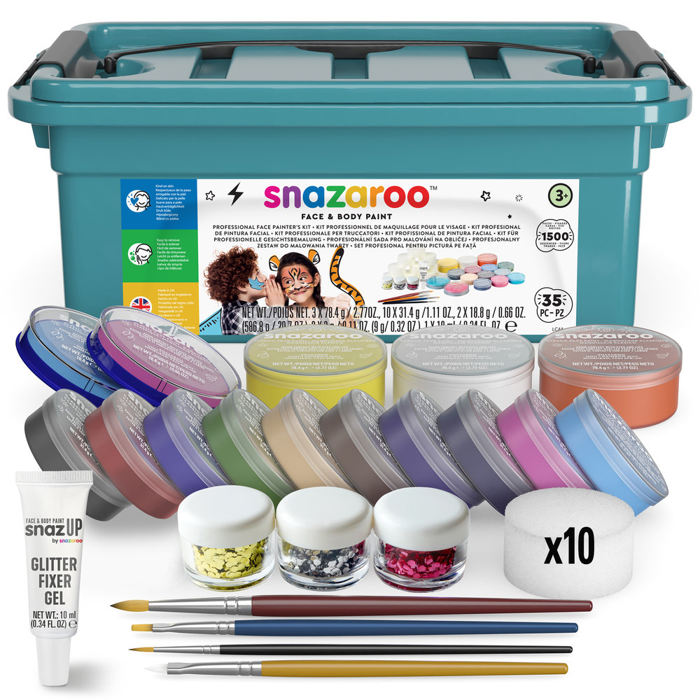 Snazaroo Professional Face Painters Kit - Western Europe/ US