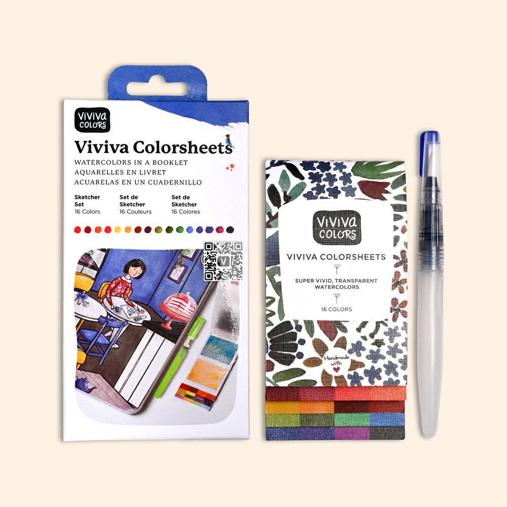 Viviva Colorsheets Original Sketcher Set