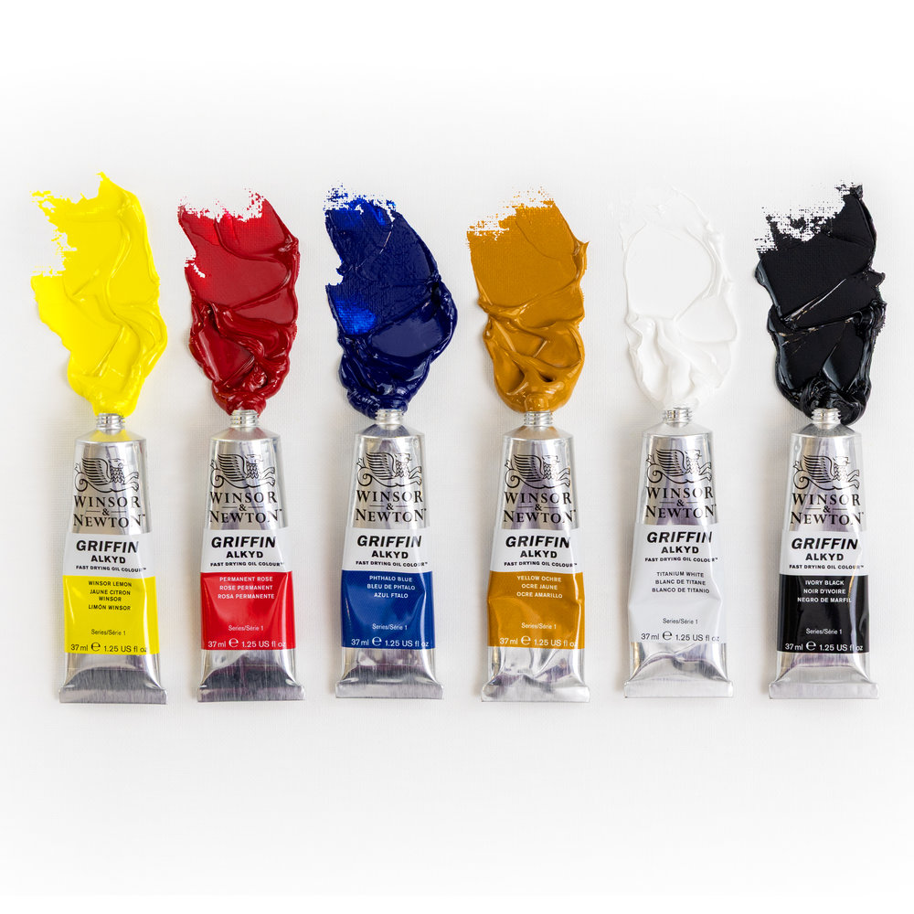 Winsor & Newton Griffin Beginners Set 6x37ml
