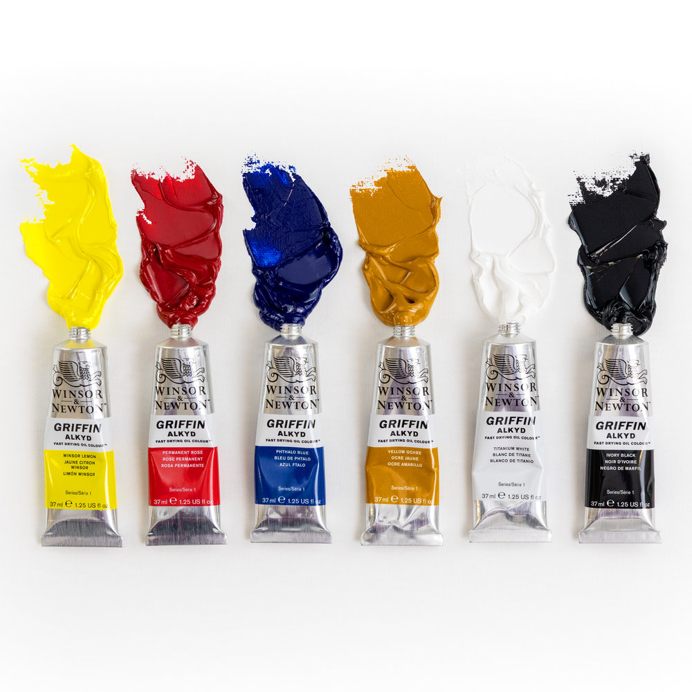 Winsor & Newton Griffin Beginners Set 6x37ml