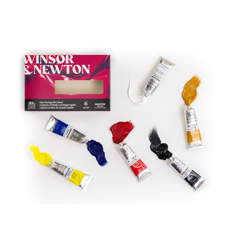 Winsor & Newton Griffin Beginners Set 6x37ml