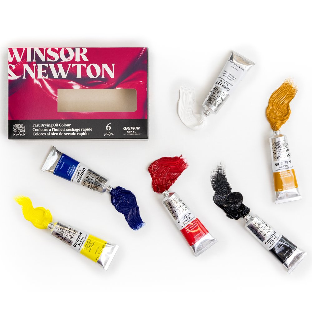 Winsor & Newton Griffin Beginners Set 6x37ml