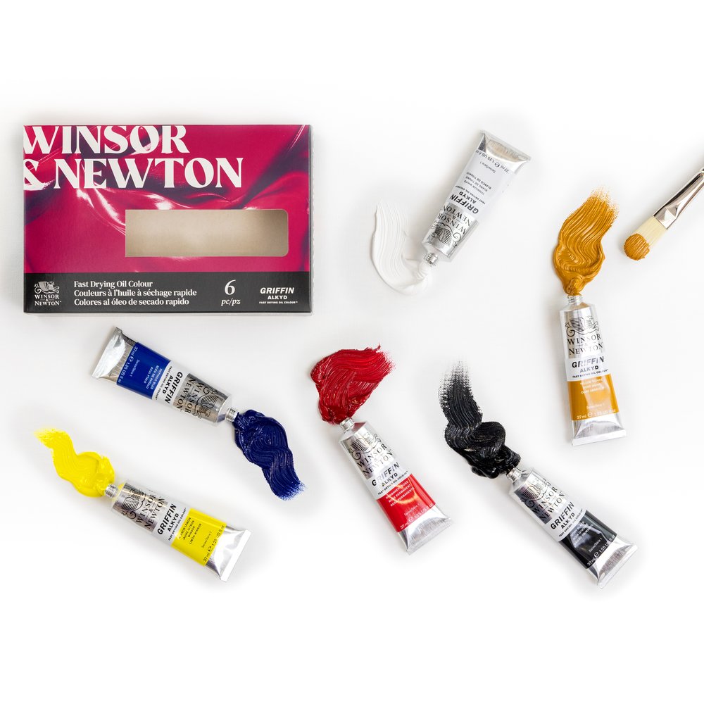 Winsor & Newton Griffin Beginners Set 6x37ml