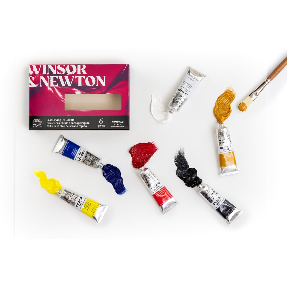 Winsor & Newton Griffin Beginners Set 6x37ml