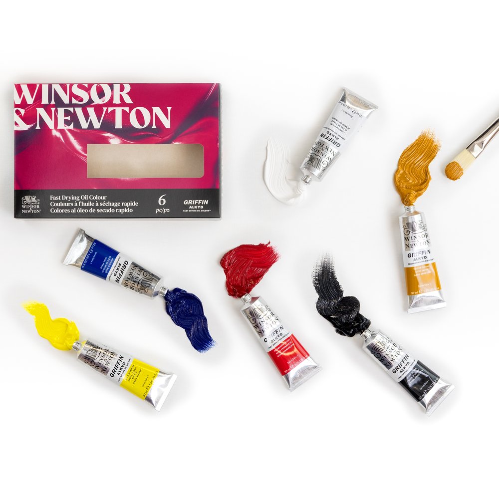 Winsor & Newton Griffin Beginners Set 6x37ml