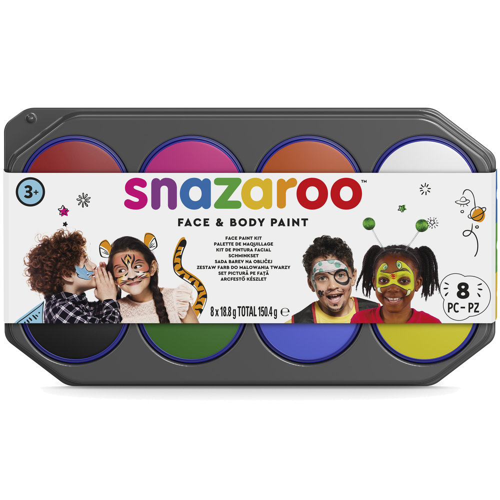 Snazaroo Face Paint Palette - Western Europe