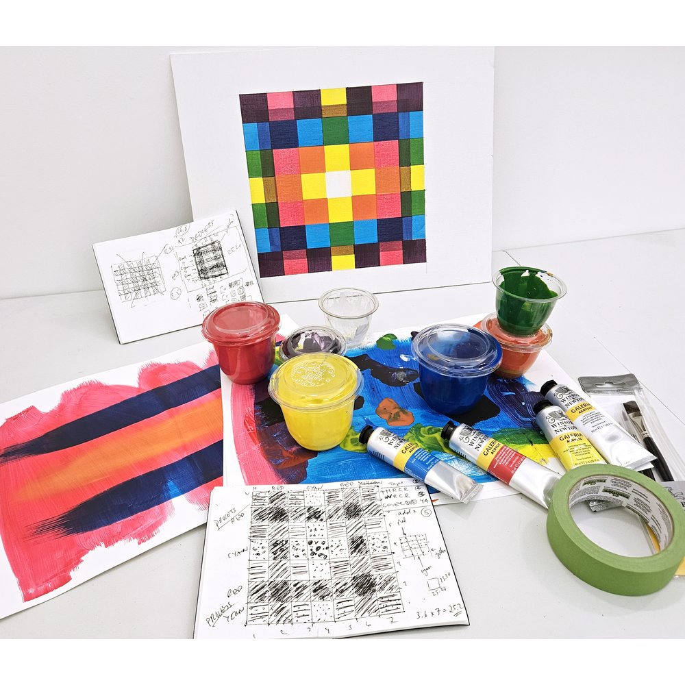Winsor & Newton Galeria Acrylic Colour 5x60ml Tubes Process Set