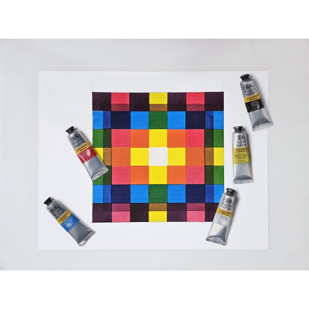 Winsor & Newton Galeria Acrylic Colour 5x60ml Tubes Process Set