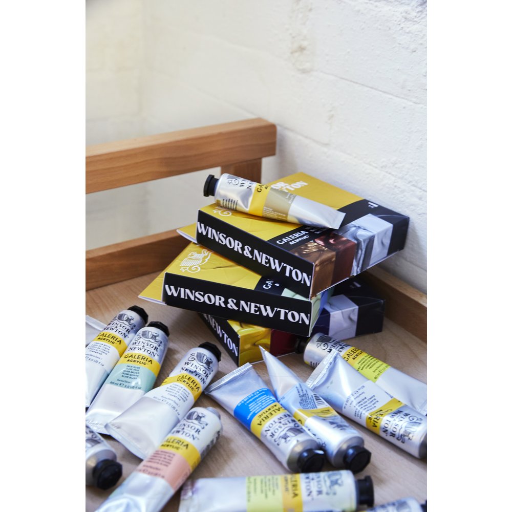Winsor & Newton Galeria Acrylic Colour 5x60ml Tubes Process Set