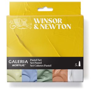 Winsor & Newton Galeria Acrylic Colour 5x60ml Tubes Pastel Set