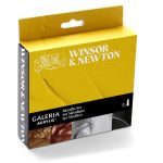 Winsor & Newton Galeria Acrylic Colour 5x60ml Tubes Metallic Set